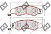DJ PARTS BP1835 Brake Pad Set, disc brake
